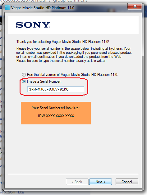 sony serial number check
